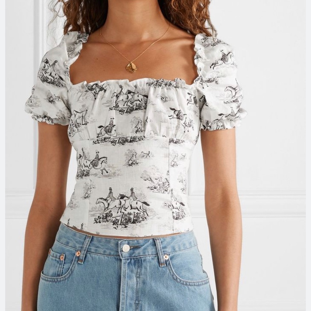 Reformation Salina Top